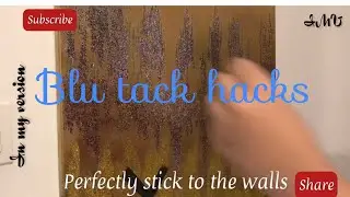 15 amazing uses of Blu Tack| Reusable putty| Adhesive hacks| No drill No hammering | Life hacks
