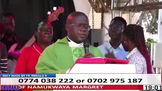 Holy Mass by Fr. Ronald Kyambadde - Our Lady of Mt. Carmel Busega Parish