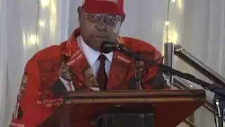 ZANU PF Central Committee members being indoctrinated with 2030 implementation strategy.