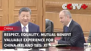Respect, Equality, Mutual Benefit Valuable Experience for China-Ireland Ties: Xi