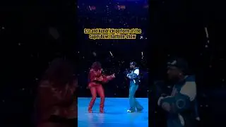 Sza&rsquo;s incredible performance with Kendrick Lamar Superbowl 2025 #nfl #sza #kendrick #halftimeshow