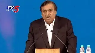 Mukesh Ambani Announces Reliance Jio Bumper Offer for New Year 2017 | TV5 News