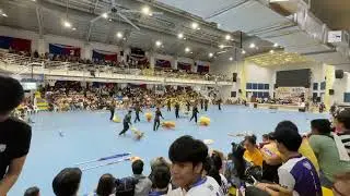Blue Knights x Cavite City Blue Coats 2025 PDLAI National Ensemble Competition back view