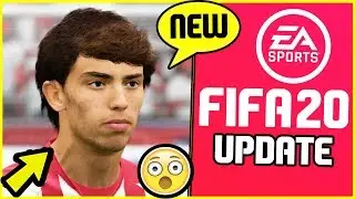 NEW FIFA 20 UPDATE - NEW FACE ADDED & MORE CAREER MODE FIXES