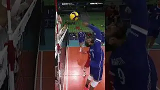 The Ngapeth Show 😎🔥 #epicvolleyball #volleyballworld #volleyball