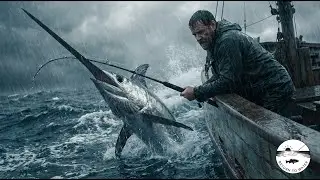 Fishing for giant swordfish in stormy seas | Return To Water