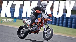 MODIF KTM 450 SUPERMOTO AUTO BLARBLARRR !!! - RIDE 5 INDONESIA