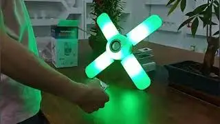 LED four leaf bluetooth music light