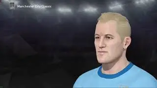 PES 2018 - Eric Brook (Manchester City Classic Player) face + stats PES 2019