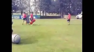 Argentinian tackle drill