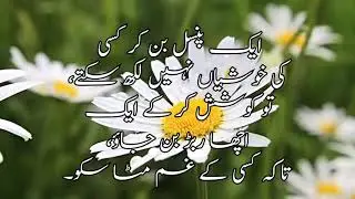 خاموش الفاظ، بولتی تصویریے| Deep Urdu Quotes About LifeReality&Emotions||Deeni batein by shanu voice