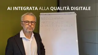 Intelligenza Artificiale e Processi di Qualit&agrave;: SI-PU&Ograve;-FARE!