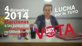 V&iacute;deo Campa&ntilde;a electoral UGT   Concurso TV