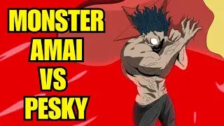 Маска монстра Амаи против надоедливого клоуна - One Punch Man - Фан-анимация