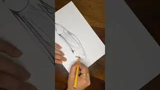 Lexus car design - How to draw a car 🚗 #lexus #shorts #shortsfeed