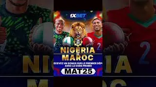 CAN 2025 1/4 DE FINAL [Nigeria x Maroc] #mat25