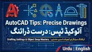 AutoCAD Tips: Precise Drawings, Drafting Settings & Object Snap Mastery
