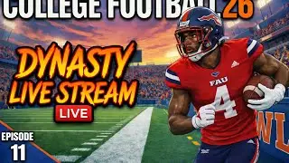 College football 26 FAU dynasty Season 4 part 11