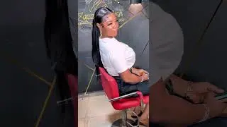 Frontal unit ft pony installation #frontalponytail