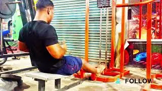Gym Go kudumulugumma Back exercise Swabhiman village vlog 
