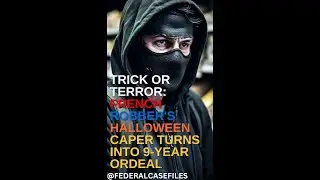 🎃👮 The Halloween Heist from Hell: French Robber's 9-Year Battle with the Law⚖️ #shorts #crime #fbi