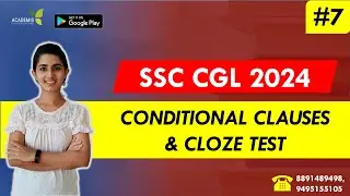 CONDITIONAL CLAUSES & CLAUSE TEST - SSC CGL 2024 - STUDY PLAN - Revision Class