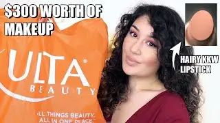 HUGE $300 ULTA HAUL + HAIRY EXPIRED KKW BEAUTY LIPSTICK! 🤢