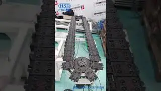 Case of non-standard customization of ring guide rail circulation conveyor line RING GUIDES SYSTEMS