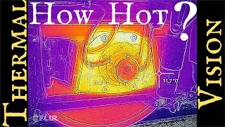 How Hot are Train Wheels - Thermal Imaging - Thermal Train - Heavy Machinery Thermal Vision