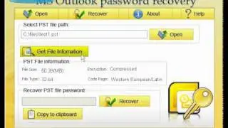 SysInfoTools MS Outlook Password Recovery