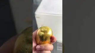 Freshly cast 2000g gold nugget #goldaccessories #goldworks #goldcollector #goldmaker #satisfying