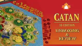 Catan 3D Board Game Unboxing & Review
