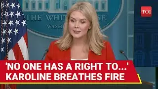 'You've No Right To Ask': Trump Secy Karoline Leavitt Blasts 'Woke' Media | FULL FACEOFF