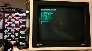 MFM Hard Drive Diagnostic - AT&T Unix PC - Park Heads - Microscience HH-1050