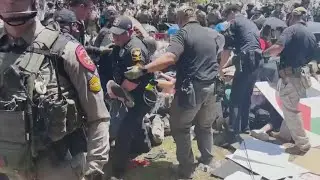 UT responds to another pro-Palestinian protest on campus