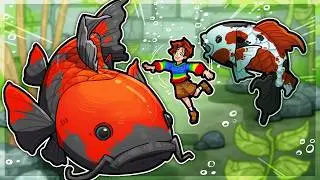 I found a giant Koi fish in Grounded 2