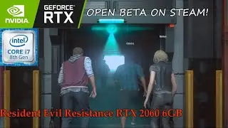 Resident Evil Resistance open beta on RTX 2060 6GB (laptop)