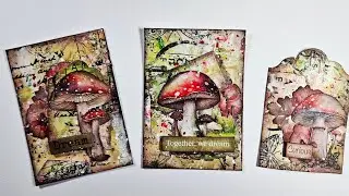 Masterboard ATCs #atcs #masterboard #ephemera #ATCsinAugust2025 #mixedmedia 