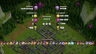 Legend attack with twin hogs. #clashofclans #legendattacks #th15 #twinhog #coc