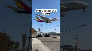 This In-N-Out near LAX Airport is one of the busiest burger joints in the world. 🌎 🍔✈️