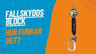 Hur ett fallskyddsblock fungerar | Se v&aring;ra fallskyddsblock fr&aring;n St&auml;llningsprodukter.se