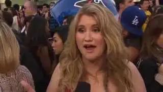 22 Jump Street: Jillian Bell Red Carpet Movie Premiere Interview | ScreenSlam