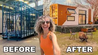 Tiny House Build With Zero Knowledge- DIY / Start to Finish