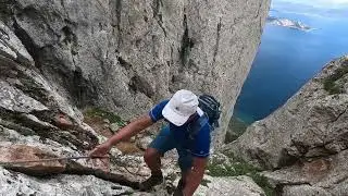 Tavolara Island, Climbing Punta Cannone