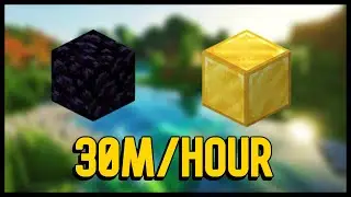 How to instantly mine obsidian and gold in HYPIXEL SKYBLOCK