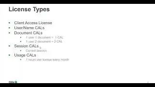 Qlikview License types