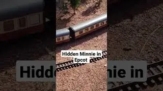 Hidden Minnie in Germany at Epcot! #shorts