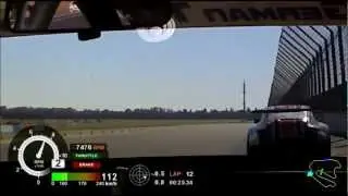 Opel NSR-Calibra Prototype, English subtitle, GTWC 2012 EuroSpeedway Lausitzring Onboard + Crash