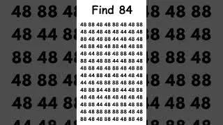 Find the odd number  #puzzle  #braintest  #iqtest #shorts