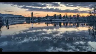 Les Andelys sous la neige - 6 janvier 2026.